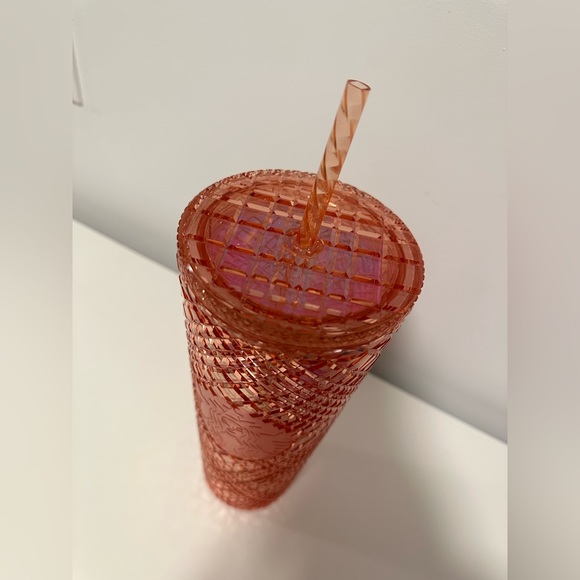 Starbucks coral jewelled cup - Picture 3 of 5